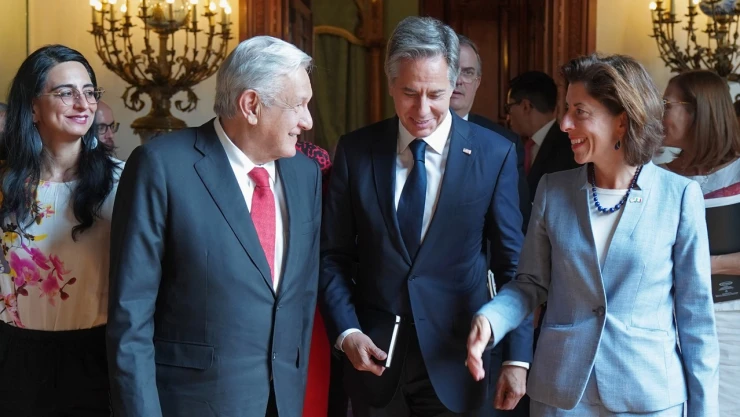 AMLO sanciones política energética Blinken
