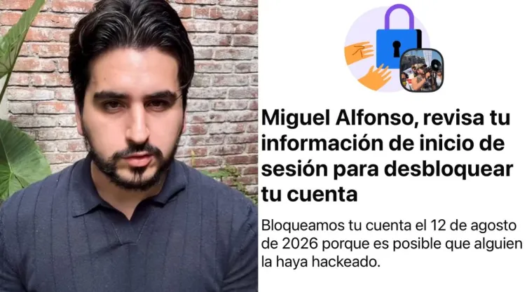 Miguel Meza exige freno a la censura tras recuperar sus redes.