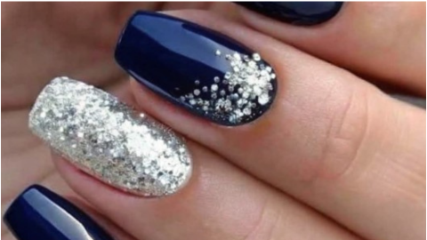 uñas para año nuevo