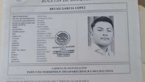 desaparecido bryan garcía xonacatepec