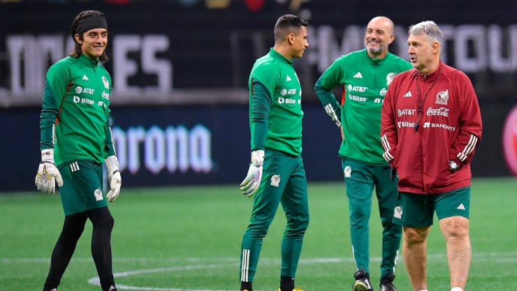 Selección Mexicana previo a partido ante Paraguay