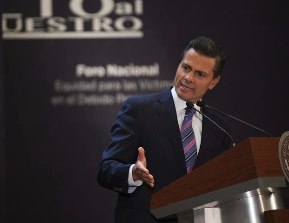 El presidente Enrique Peña Nieto presentó un plan de prevención contra adicciones que consta de 150 líneas de acción