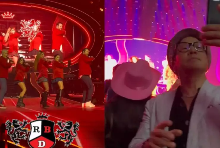 VIDEO: Captan a Rob Schneider en concierto de Rebelde