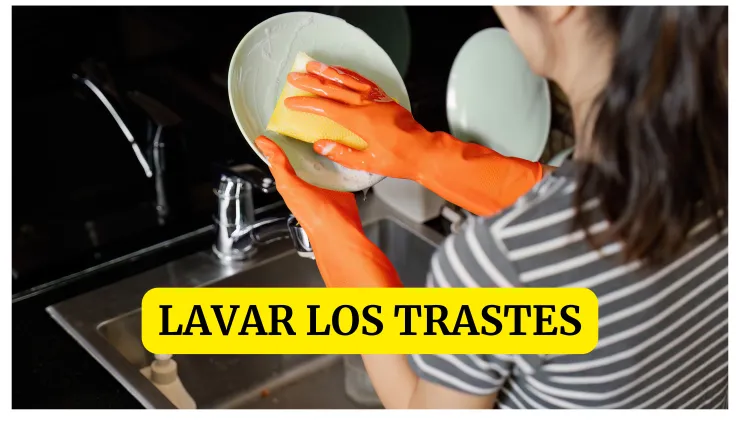Lavar los trastes