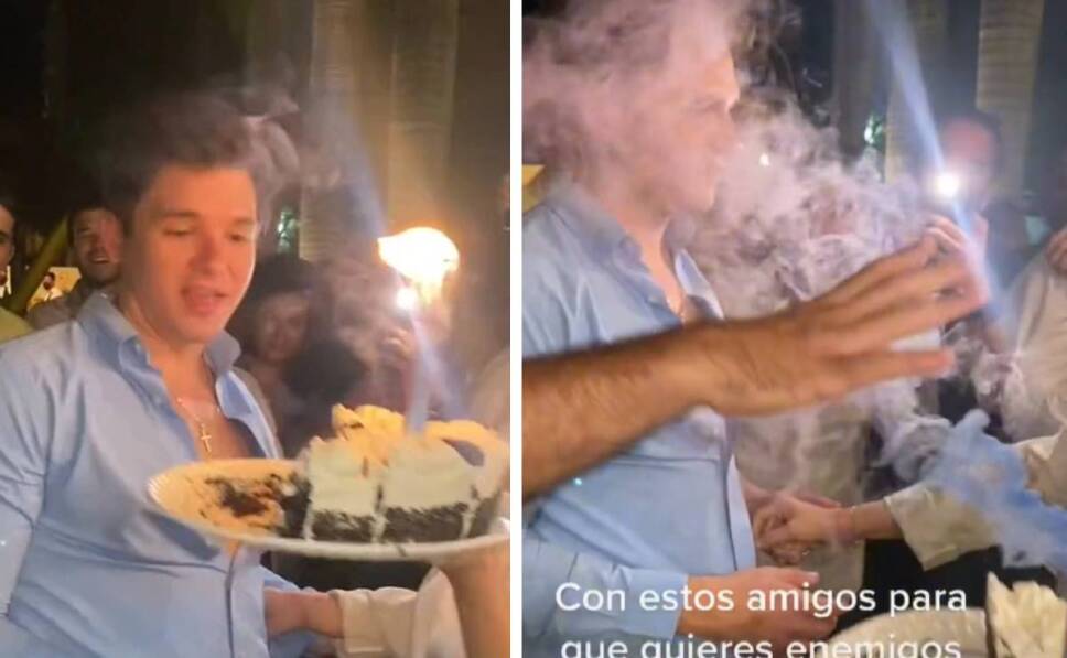 Le revelan que será papá en su cumpleaños, casi se desmalla