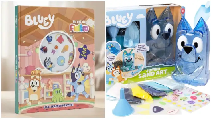 juguetes de bluey sentido del tacto