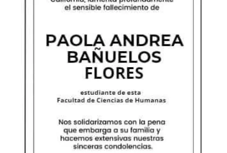 Despedida para Paola Andrea Bañuelos