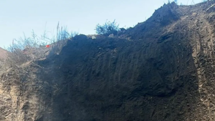 Mujer cae a barranco mientras barría y es hospitalizada