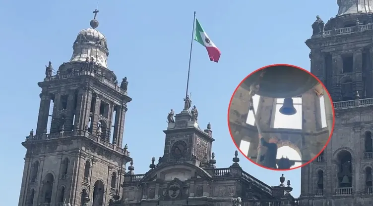 VIDEO: Campanas de la Catedral Metropolitana en México suenan por el nuevo Papa