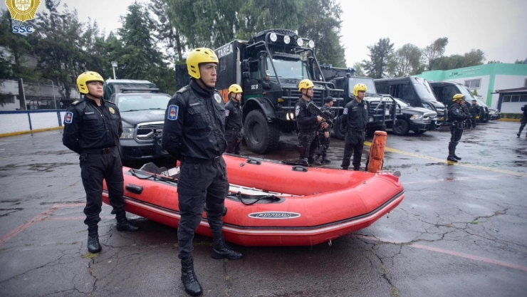 CDMX enviará a policías y paramédicos a Guerrero para apoyar a los damnificados por el huracán Otis