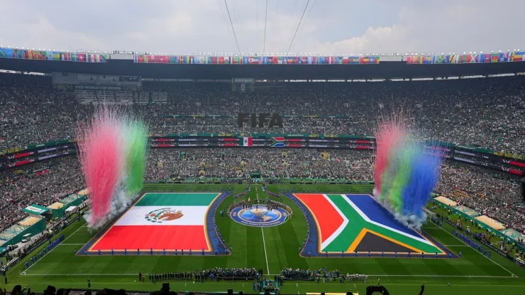 México vs Sudáfrica fue el partido inaugural de ambos Mundiales