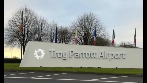 Aeropuerto de Dublín, ‘renombrado’ como Troy Parrott