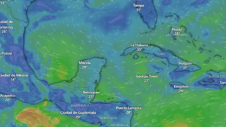 ATENCIÓN_ Esta es la posible TRAYECTORIA de la tormenta tropical Dexter en el Golfo de México