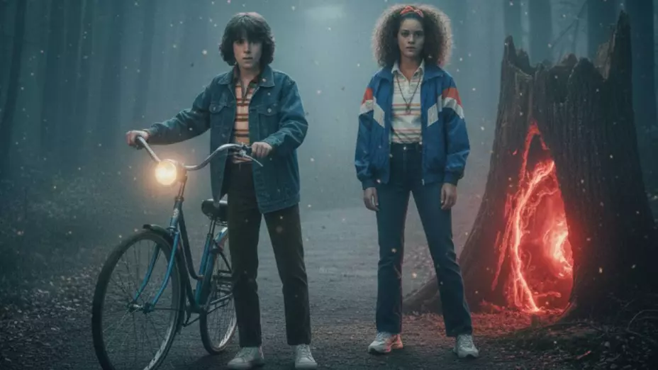 Fotos estilo stranger things