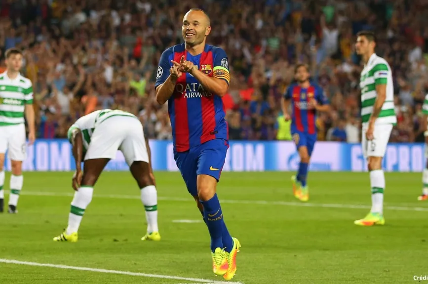13 jugadores con más partidos en Champions League andres iniesta.jpg