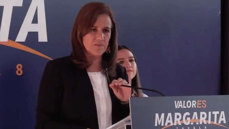 Margarita Zavala en campaña