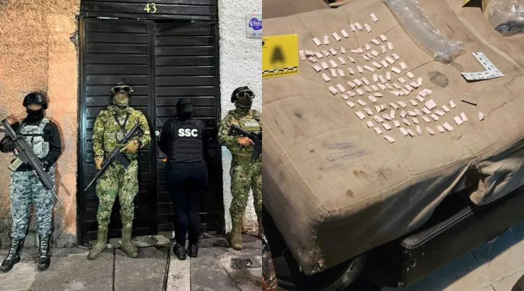 Cateos dejan 5 detenidos en Álvaro Obregón y Cuauhtémoc; aseguran cientos de dosis de drogas