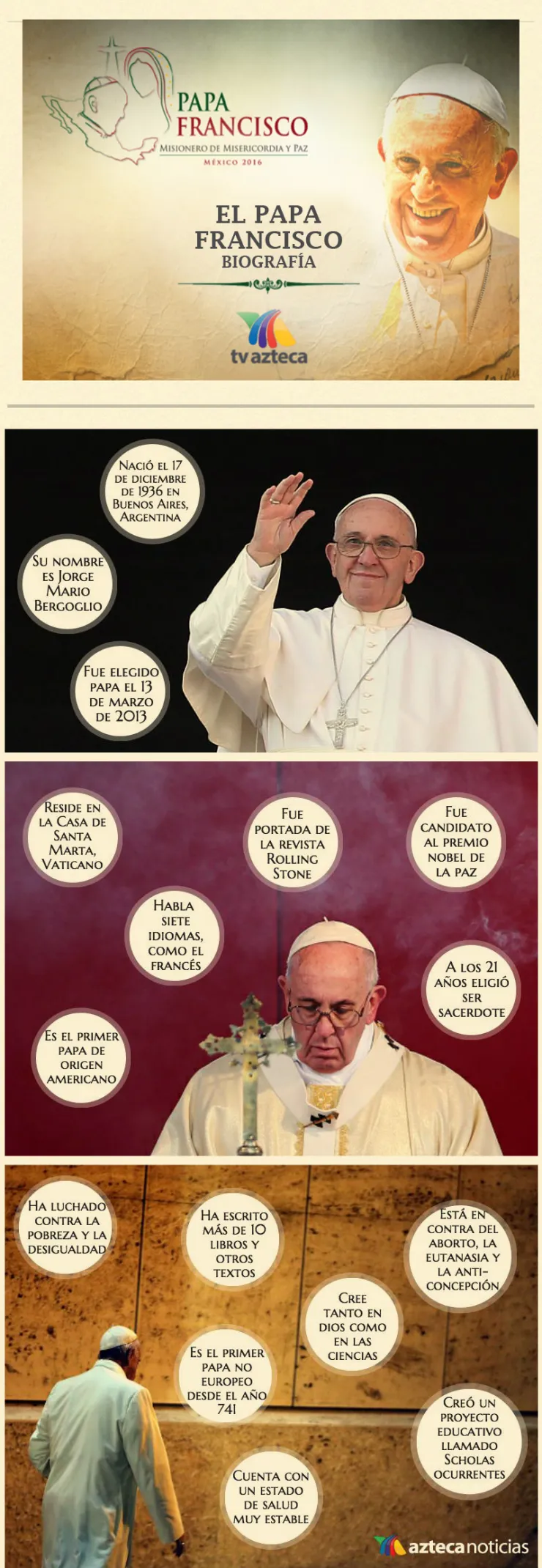 biografia papa