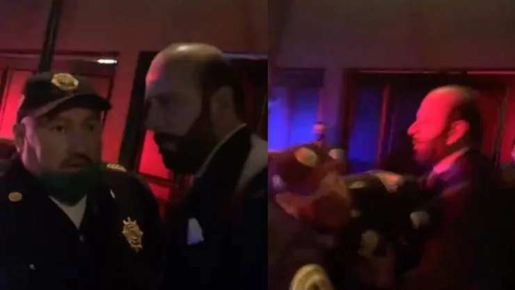 En redes sociales circula un video en el que un hombre amenaza a policías por suspender su fiesta en la CDMX, donde debido a su actitud los usuarios lo calificaron con el hashtag #LordMisZapatos.