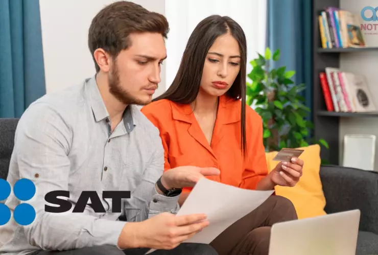 SAT bloqueará cuentas