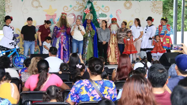 ¡Llegó la magia! Celebran el “Día de Reyes Magos” en la colonia México en Cancún