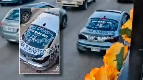 VIDEO: Mujer pinta auto de su pareja infiel en Puebla