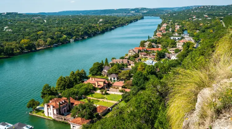 una hermosa vista panorámica del lugar en Texas
