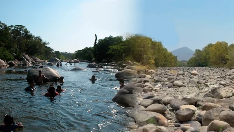 Río Pijijiapan seco