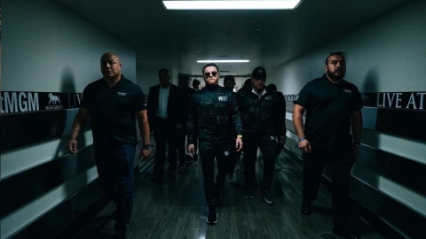 Llegada del Canelo.