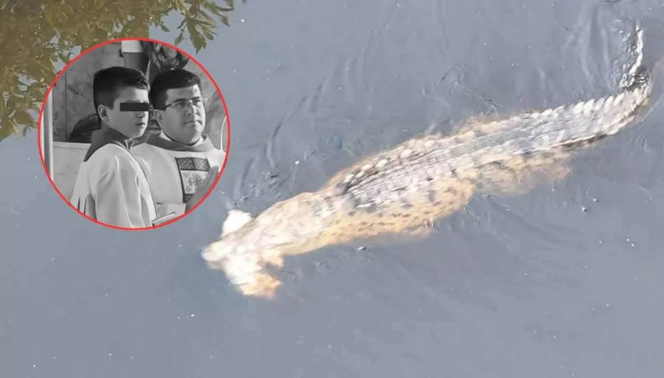Joven comido por cocodrilos Michoacan