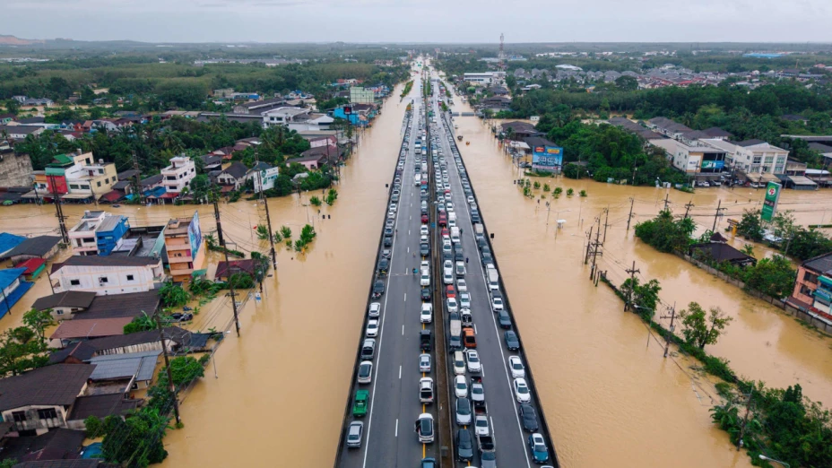 Tormenta en Tailandia
