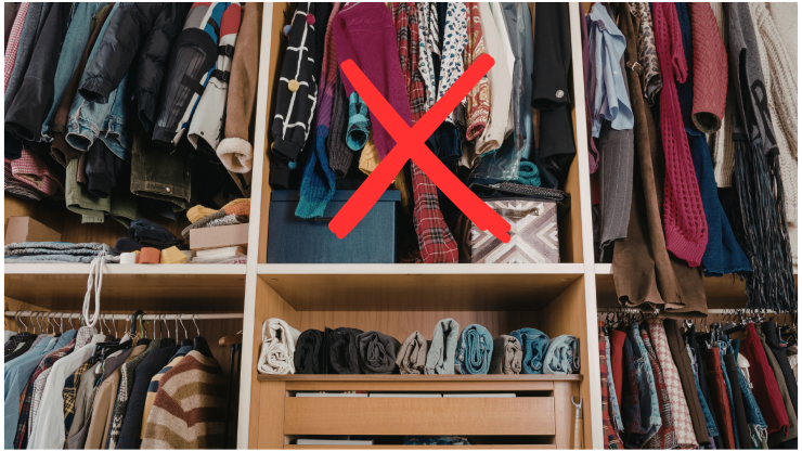 reemplazar ropero cuarto clóset