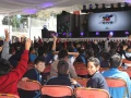 Interacción en cada ponencia