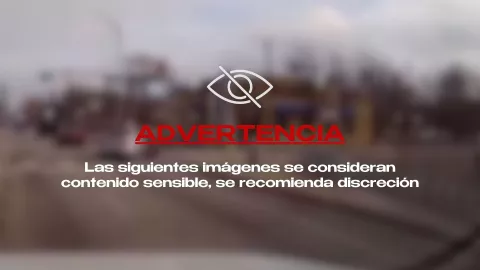 VIDEO FUERTE: Ciclista es arrollado y arrastrado varios metros por un vehículo