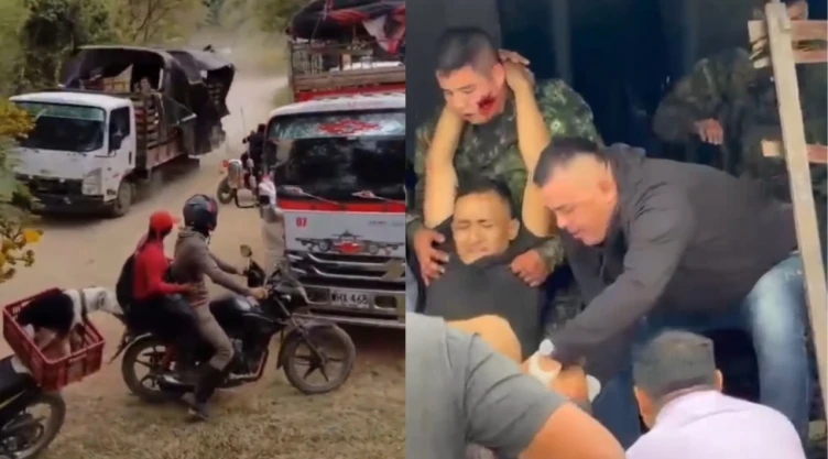 Reportan soldados muertos en Colombia tras ataque dos días después del terremoto