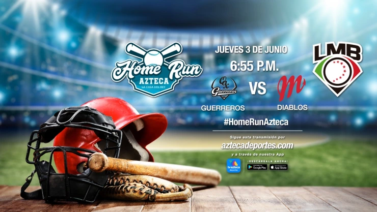 Guerreros de Oaxaca vs Diablos Rojos del México Home Run Azteca 