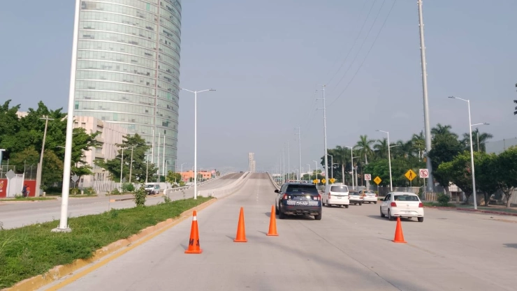 Calles cerradas y tráfico en Tuxtla Gutiérrez 28 de septiembre