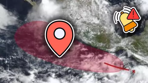 Ciclón Tropical ‘Mario’ aumenta probabilidad de desarrollo en el Pacífico: ¿Cuál es su ubicación EXACTA hoy?