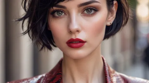 4 cortes de pelo para mujeres que ayudan a disimular las cejas grandes y gruesas