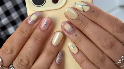 uñas butter yellow uñas amarillo mantequilla