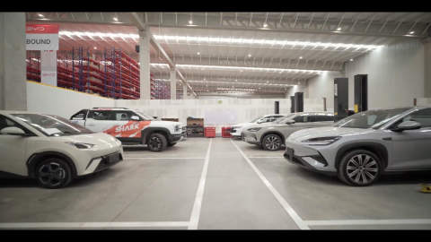 BYD anunció la próxima apertura de un segundo almacén en Monterrey, Nuevo León