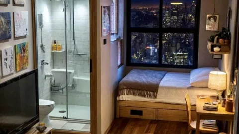 43 ideas para decorar un cuarto pequeño con poco dinero: te quedará de lujo