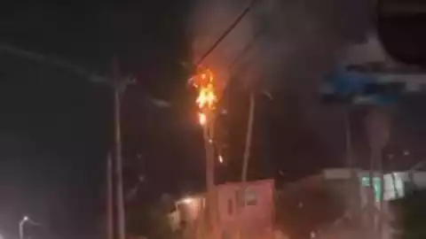 Explota transformador en Playas de Tijuana y deja esta zona sin luz