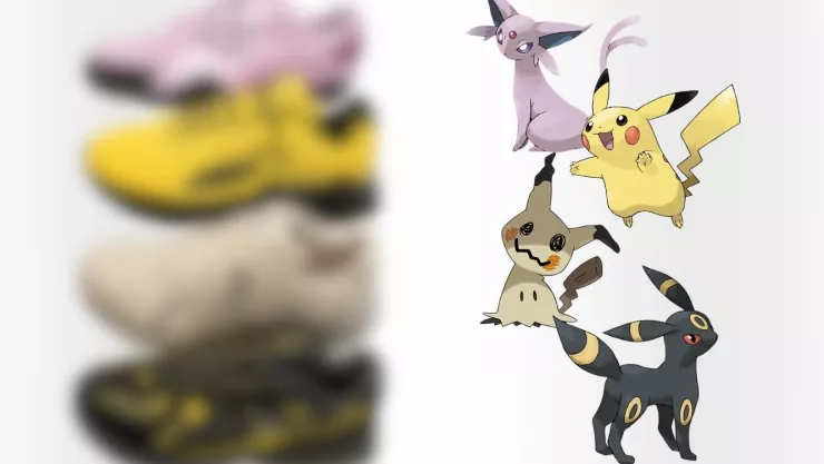 Tenis Pokémon 2026 modelos de Pikachu, Mimikyu, Espeon y Umbreon, precio y lanzamiento
