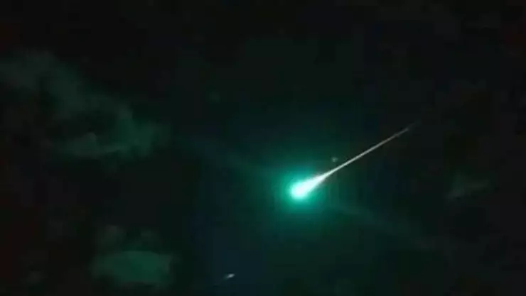 meteorito cae en San Luis Potosí