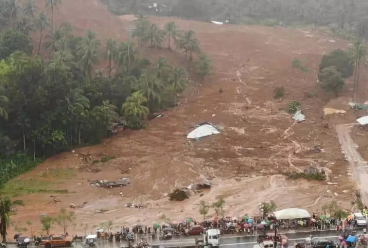 desaparecidos deslizamientos tifón