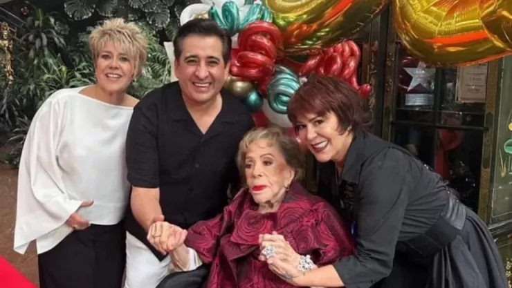 Hijos de Silvia Pinal desconocen edad de la actriz ¿Cuántos años tiene?