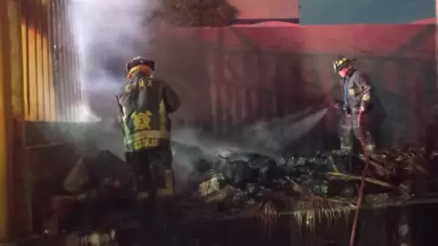 Incendio en el CCH Azcapotzalco