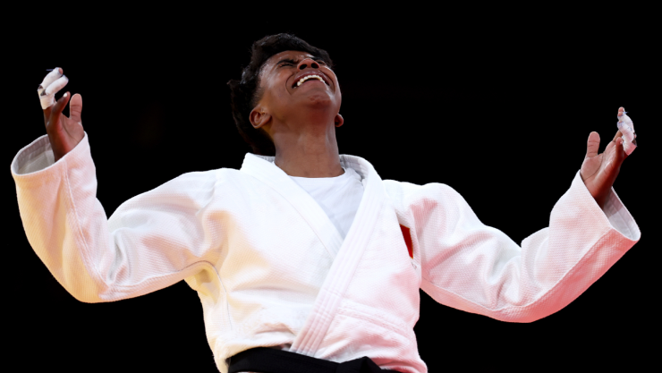 Prisca Awiti, judoca mexicana en París 2024