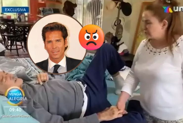 Así fue la polémica reacción de Roberto Palazuelos al estado de salud de Andrés García.